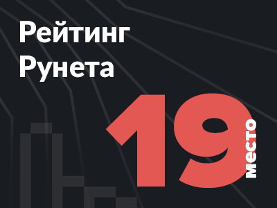 Первые итоги Рейтинга Рунета 2019: креативность и дизайн