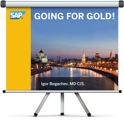Мы сделали презентацию для SAP СНГ: "Going for gold!"